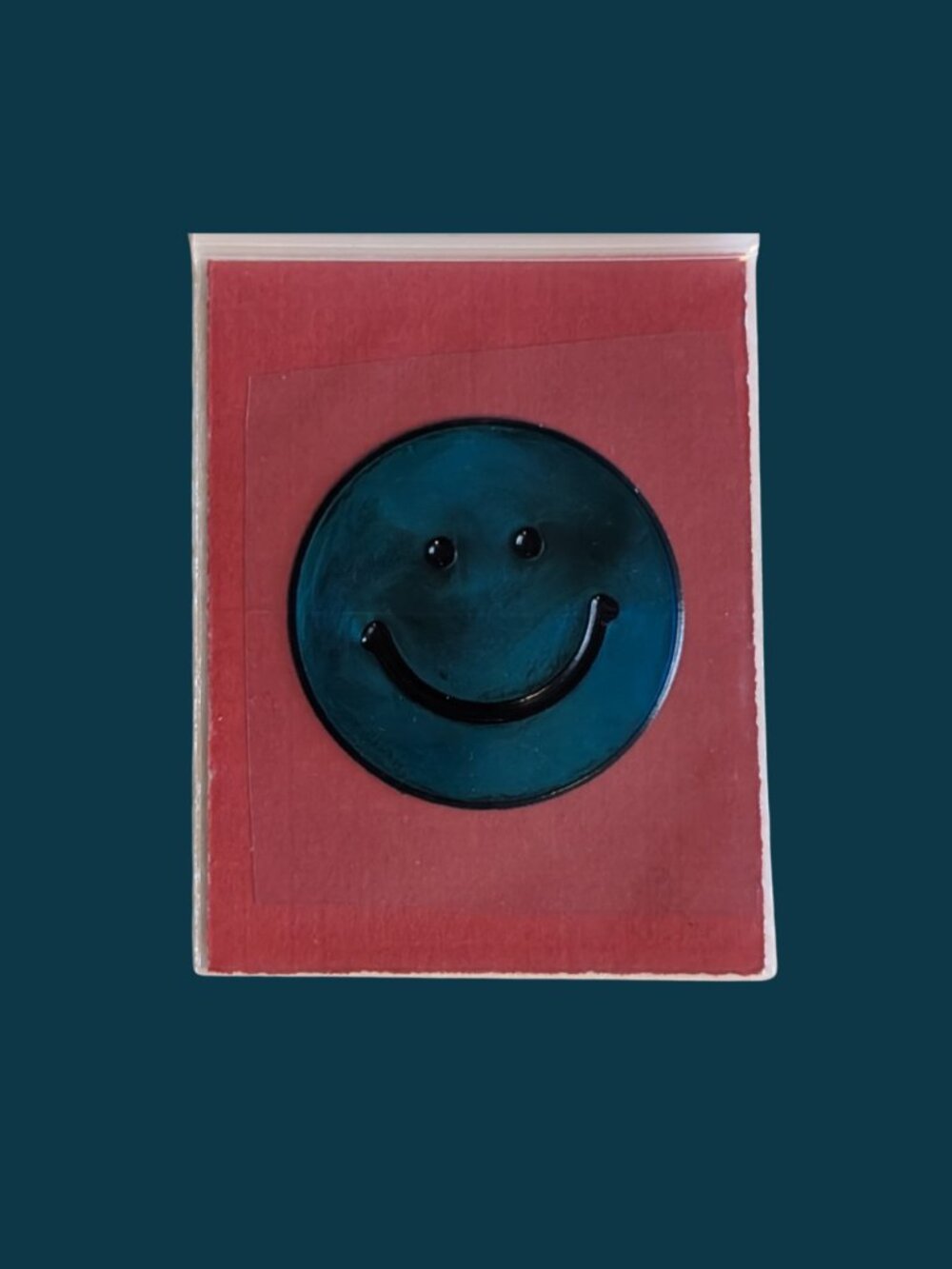 Very Rare Vintage 80s Mystik “Touch Me Oilies” Happy Face Sensory Sticker